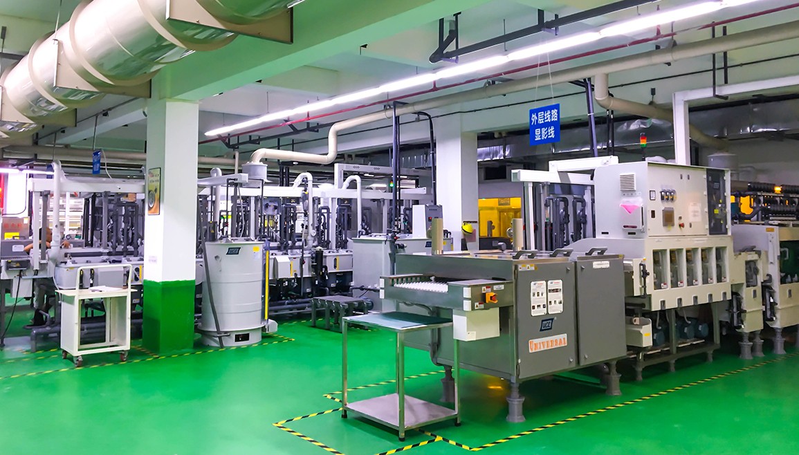 Line developing machine