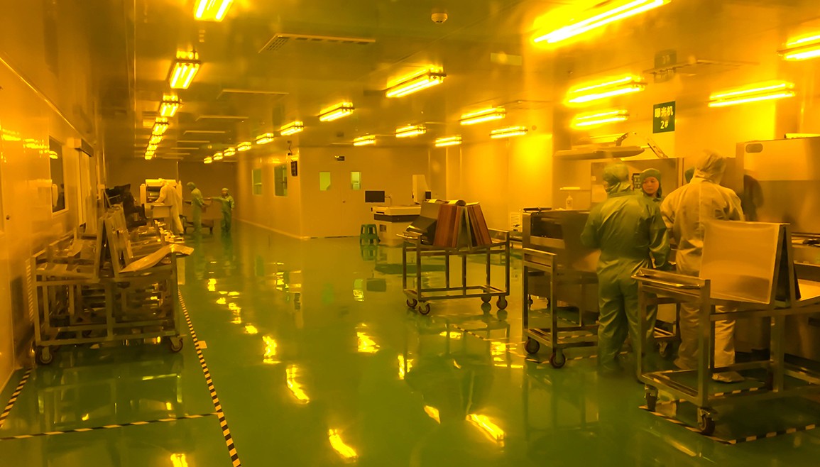 Line exposure machine